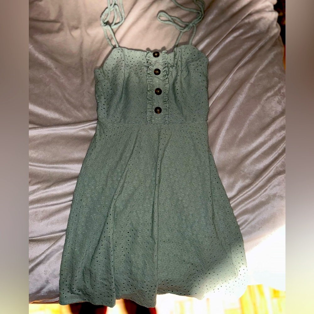 Adorable lace with slip summer dress